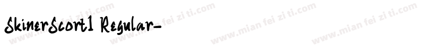 SkinerScort1 Regular字体转换